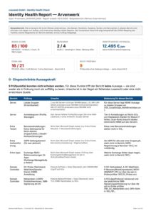 Titelseite des Beispielberichts